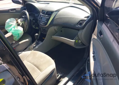 2017 Hyundai Accent Se z USA, uszkodzony, nr VIN KMHCT4AE0HU375117